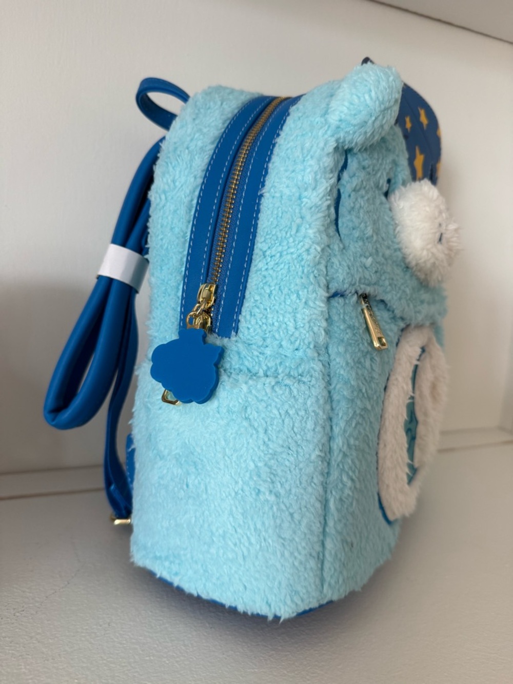 Loungefly Care Bears Sleepy blue Mini Backpack, NWT - Picture 2 of 8